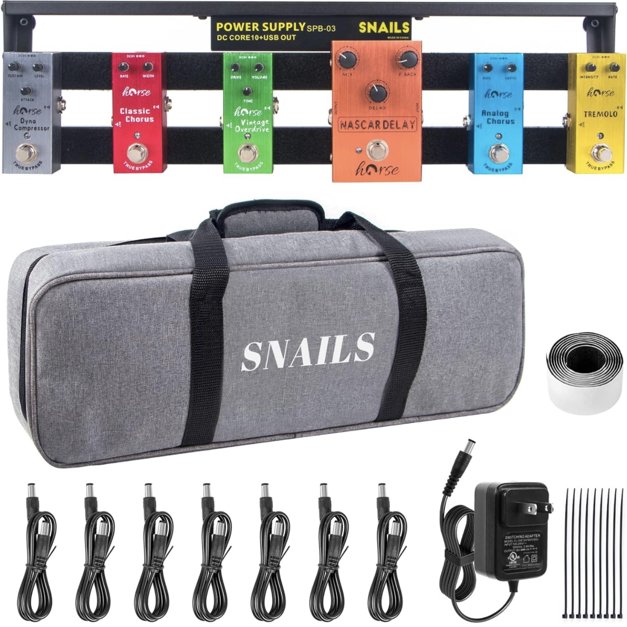 Pedalboard Snails
